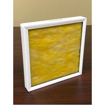 IG1345 | Double Pane with Yellow Insulation Glass Sample - 7" IG1345 | Double Pane with Yellow Insulation Glass Sample - 7"